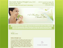 Tablet Screenshot of hartsdalemedspa.com